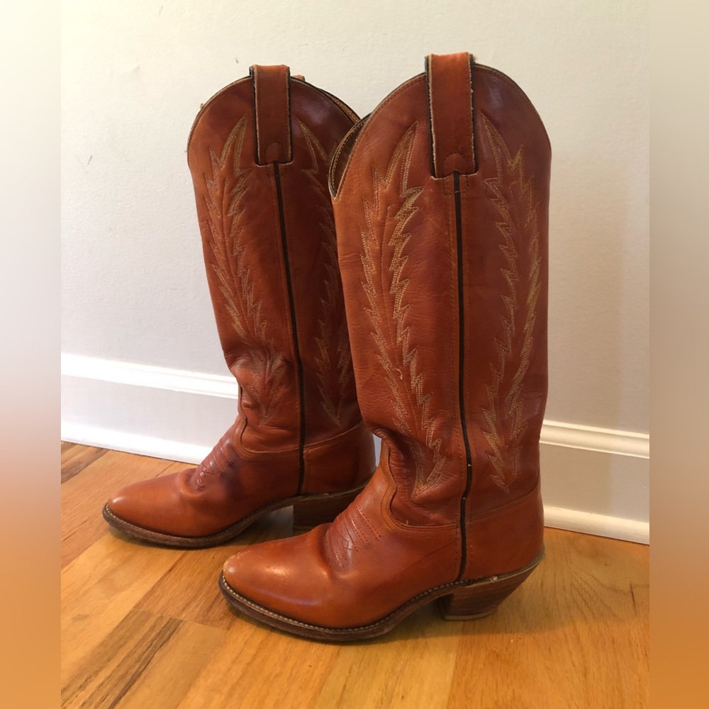 Miller Stockman cowboy boots